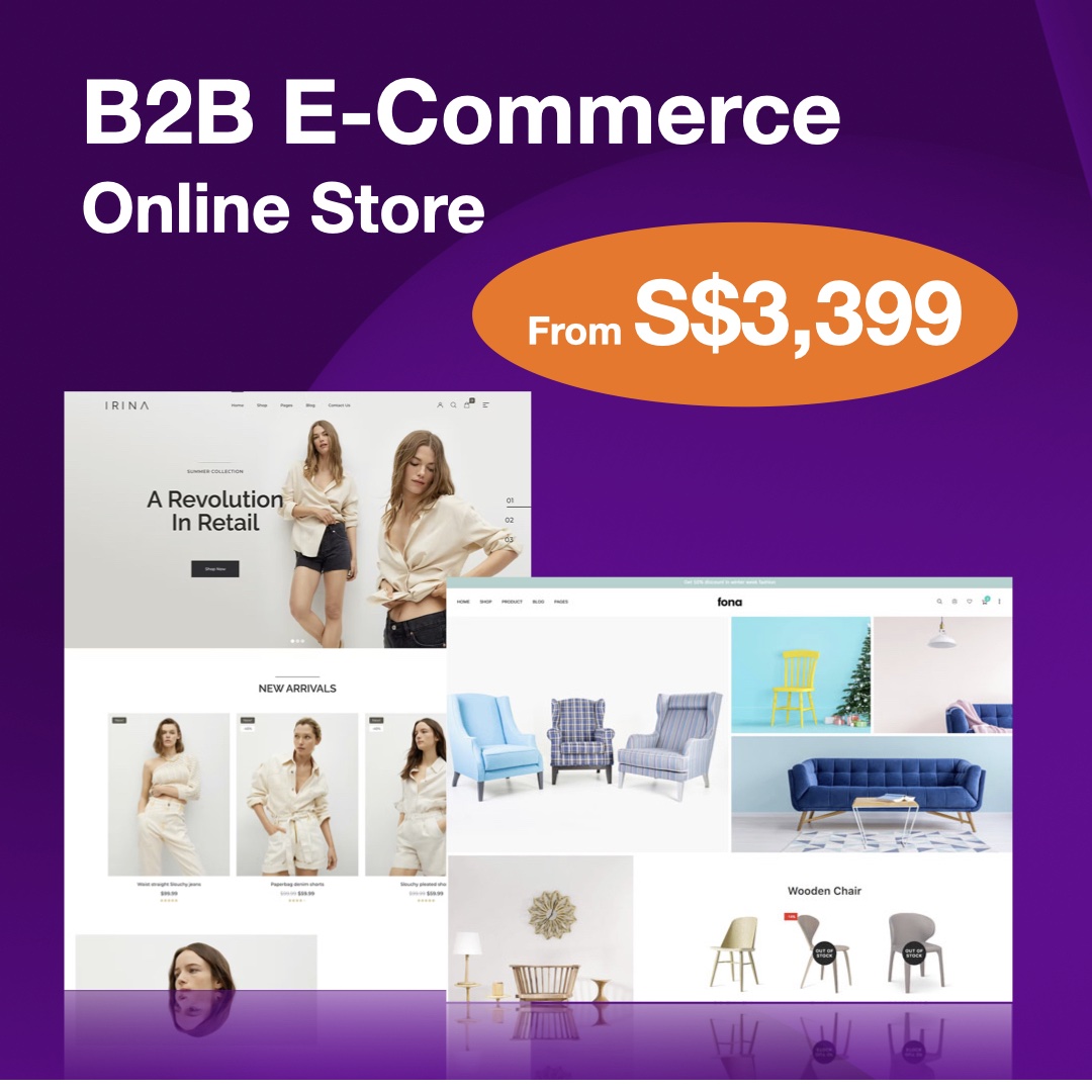 B2B E-commerce Catalogue Web Design Package