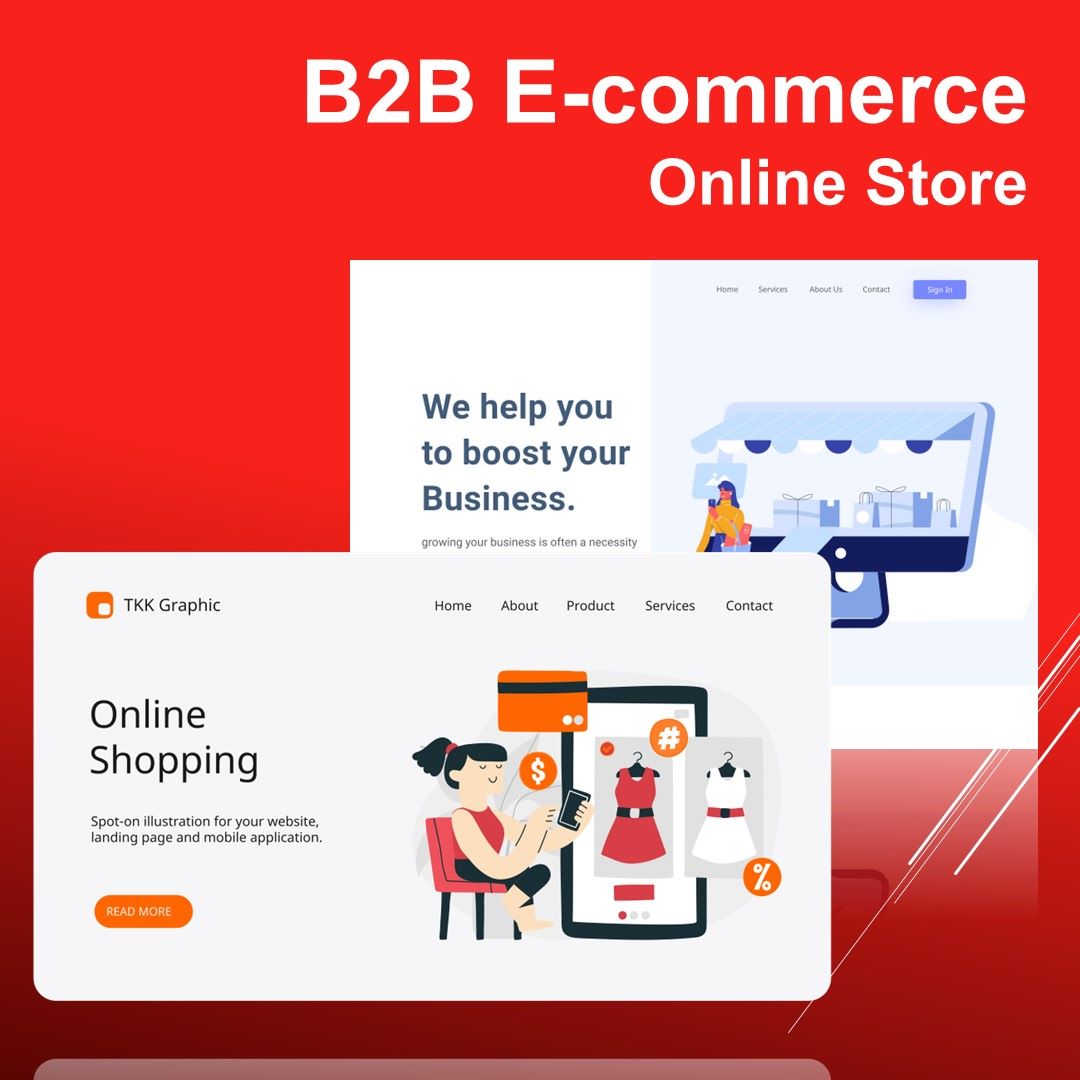 b2b e-commerce online store